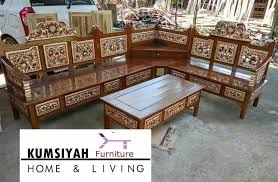 Furnitur dari material kayu kerap dijadikan pilihan pertama saat mendesain rumah sebab menawarkan unsur estetika yang membuat ruangan terke. Jual Kursi Sudut Mewah Minimalis Kayu Jati Harga Murah