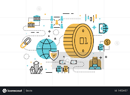 Bitcoin icon with world wide web as symbol for crypto currency find vectors of bitcoin. Premium Bitcoin And Finance Line Icons Illustration Illustration Download In Png Vector Format Icon Illustration Line Icon Business Illustration