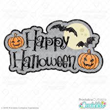 Download Happy Halloween Free Svg File For Silhouette For Cricut