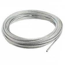 Cable Acier Galvanise 4 Mm Au Metre