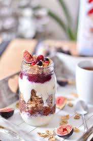 Parfait Aux Figues Et Fruits Des Bois Recette En 2020 Alimentation Dessert Light Figues