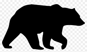 Download high quality bear silhouette clip art from our collection of 65,000,000 clip art graphics. Grizzly Bear Graphics Bear Silhouette Clipart Hd Png Download 1033x574 237533 Pngfind