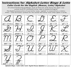 Bingo is a game of luck where players are given a 5×5 board with numbers on each square. Play Alphabet Bingo And Lotto With Cursive Letters Work Life English