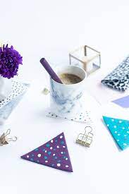 Teebeutelhalter aus fimo ganz einfach selber machen. Diy Fimo Untersetzer Mit Konfetti Muster Mein Feenstaub