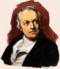William Blake stock image
