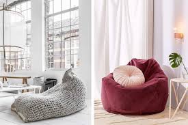 Believe It Or Not 10 Surprisingly Stylish Beanbag Chairs Bean Bag Chair Oversized Chair Living Room Bean Bag Living Room
