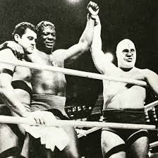Show @ toledo toledo, ohio (united states of america) 1. Pedro Morales Bobo Brazil And The Destroyer Bobo Brazil Wrestling Pedro