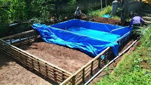 Cara Membuat Kolam Terpal Bambu Mudah 2017 Jual Kolam Bioflok