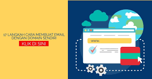 Cara buat domain dan hosting, langkah pertama yang harus dilakukan adalah dengan cara mendaftarkan dulu domain yang jadi kita bisa buat email sendiri dengan domain yang telah kita beli pada penyedia hosting. 17 Langkah Cara Membuat Email Dengan Domain Sendiri