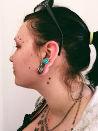 Microdermal Ideas For Piercings Almost Famous Body Piercing Sternum piercing with small dermal anchors. almost famous body piercing