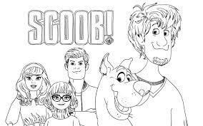 Dibujos de Scooby Doo para colorear 