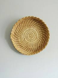 Wicker Wall Basket Wall Hanging Woven Round Wall Decor Rattan Wall Decor Round Wall Art Catchall Woven Wall Art Woven Hanging Baskets On Wall Woven Wall Art Wall Decor Amazon