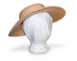 Plain Blank Young Woman S Child S Victorian Civil War Straw Hat 1850 S 1860 S Hats Straw Hat Hats For Women