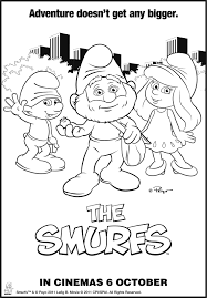 17 coloring pages to print. Adventures Tale Of Some Tiny Blue Creatures The Smurfs 20 The Smurfs Coloring Pages Free Printables