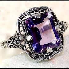 Maybe you would like to learn more about one of these? Jewelry Sterling Silver Purple Tanzanite Ring Poshmark