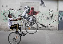Are you looking for free banksy street art 23 facebook cover photos? Banksy The Anonymous Artist Using Social Media As A Personal Art Gallery