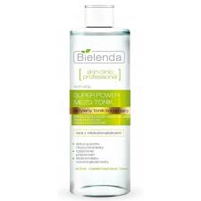 Bielenda Professional Face Program Antibacterial Make Up Remover Gel Bielenda Skin Clinic Professional Corrective Therapy Actively Correcting Face Toner 200 Ml Nimmall