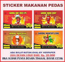 Tren stiker kemasan lain selain label bulat adalah stiker berbentuk selotip. Stiker Makanan Pedas Stiker Seblak Stiker Sambal Stiker Logo Produk Stiker Bumbu Stiker Makanan Shopee Indonesia