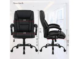 Choosing big and tall recliner chairs 500lbs. High Back Big And Tall Office Chair 500lb Executive Chair Ergonomic Pu Desk Task Chair Rolling Swivel Chair Adjustable Computer Chair With Lumbar Support Headrest Leather Chair For Women Men Black Newegg Com