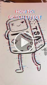 Tsa Roc Tsa Roc On Tiktok Another Glitch Video Want To See More Tsaroc Glitchart Art Artis Art Drawings Simple Glitch Drawing Tutorial Space Drawings