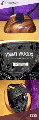 Timmy Woods Beverly Hills Collection Wooden Purse Gorgeous Timmy Woods 5 Wooden Snakeskin Mini Purse Super Long Shoulder Str Purses Wooden Purse Mini Purse