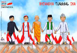 Ada peran besar dari semboyan negara ini dalam menyatukan beragam perbedaan yang dimiliki indonesia. Artstation Bhinneka Tunggal Ika Edy Comodo