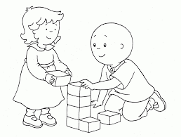 Caillou equipped for the rain. Caillou Coloring Pages Best Coloring Pages For Kids