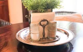 This is perfect for your dinner table, for a party, or for a cabinet. Diy Silver Lazy Susan The Shabby Tree