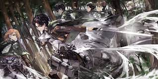 進撃の巨人 高画質pc壁紙a アニメpc壁紙デスクトップ イラスト アニメの壁紙 リヴァイ班