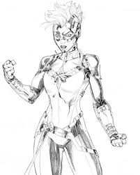 Captain marvel follows the journey of carol danvers as she becomes one of the universe's most powerful heroes. Captain Marvel New Suit Design Marvel Style Guide Avengers Captainmarvel Thor Hulk Ironman Falcon Captai Marvel Coloring Captain Marvel Comic Books Art