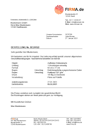 16 bemerkenswert geschäftsbrief vorlage word 2019 teil von bestellung muster word. Word Kostenlose Bestellvorlagen Office Lernen Com