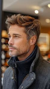 Image result for short hair haircuts men over 50