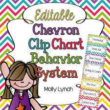 Chevron Clip Chart Behavior System Editable Version Included