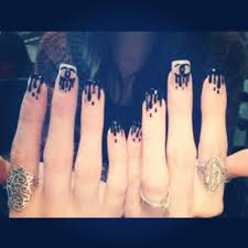 If you follow khloé kardashian on instagram, chances are you've drooled over her striking french manicures (often created by nail artist chaun legend. Khloe Kardashian S Chanel Rain Nails A Beaut Ie How To Beaut Ie