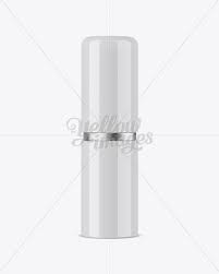 Download Glossy Lipstick With Metallic Ring Mockup In Tube Mockups On Yellow Images Object Mockups Glossier Lipstick Cosmetics Mockup Mockup Free Psd PSD Mockup Templates