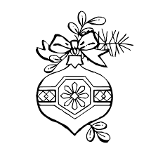 Download and print these christmas ornaments printable coloring pages for free. Christmas Ornament Coloring Pages Best Coloring Pages For Kids
