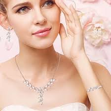 Parure Mariage Parure Bijoux EVER FAITH