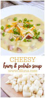 Cheesy Ham And Potato Soup Recipe Ham And Potato Soup Ham Soup Recipes Easy Potato Cheese Soup