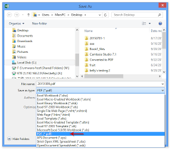 How To Export Save Charts As Pdf Files In Excel