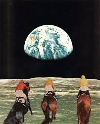Race For The Prize Surreal Collage Art Art Surreal Collage