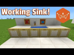 working sink 3 designs! minecraft