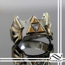 Geeky Wedding Rings Inspired By Bioshock Star Trek And More Geeky Wedding Rings Geeky Jewellery Wedding Rings