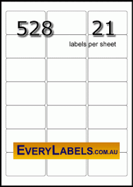 These card blank labels in a4 size sheets may be customised employing your laser and inkjet computer printer. 528 Rectangles 63 5 X 38 1 Clear Translucent Labels L7160 Size Equivalent Everylabels Com Au