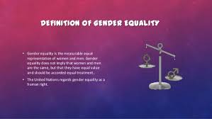 Gender Equality
