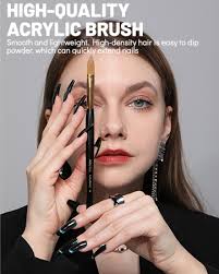 Amazon.com : Aokitec Kolinsky Acrylic Nail Brush #16 Oval Sable Wood Nail  Art Brush for Acrylic Application Polygel Manicure Tool : Beauty & Personal  Care