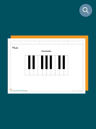 Notennamen der klaviertastatur sharps wohnungen intervallen überspringt halbe schritte. Vorlagen Notenzeilen Und Klaviertasten