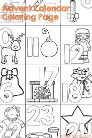 Christmas Countdown Day 1 Advent Calendar Coloring Page Simple Fun For Kids Advent Calendars For Kids Kids Calendar Advent Coloring