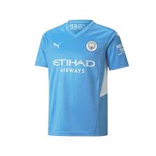 Und selbstverständlich findest du nächstes jahr dann auch das aktuelle manchester city trikot 2022 / 2023 wieder bei uns im shop! Puma Manchester City Kinder Heim Trikot 2021 22 Hellblau Weiss Fussball Shop