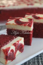 Red Velvet Cheese Brownies Azie Kitchen Makanan Kue Lezat Makanan Manis