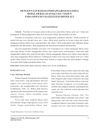Di sini saya akan memberikan kepada anda contoh perkenalan dalam bahasa arab. Http Download Garuda Ristekdikti Go Id Article Php Article 603691 Val 6820 Title Penggunaan 20bahasa 20pertama 20bahasa 20jawa 20di 20dalam 20kelas 20anak 20usia 207 20tahun 20pada 20siswa 20sd 20n 20kateguhan 20boyolali